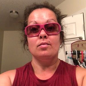 Women’s D&G Diamanté designer sunglasses-pink